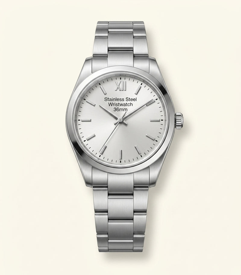 Cartier Ballon Bleu stainless steel diamond watch 33mm (British brand)