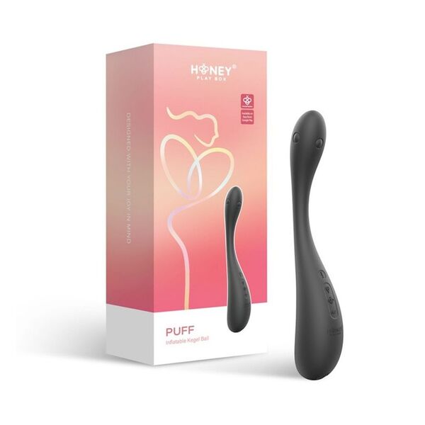 Honey Play Box Puff inflatable kegel ball, UK version