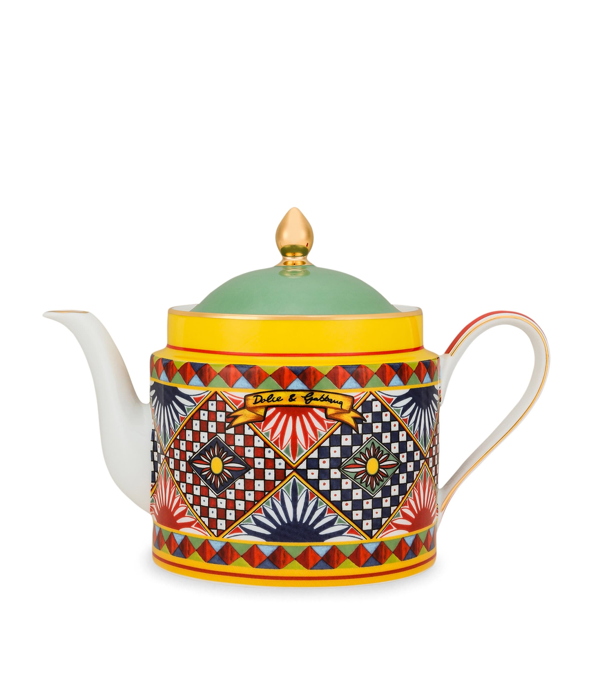 Dolce&Gabbana porcelain Carretto teapot 18.5cm - British product