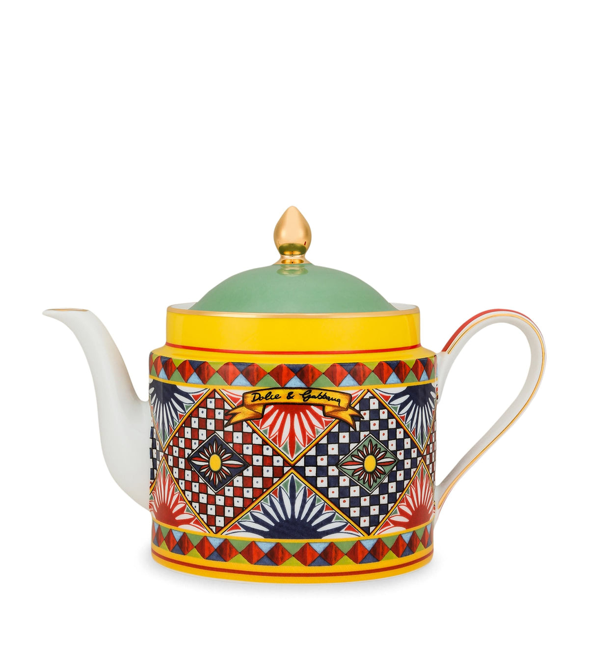 Dolce&Gabbana porcelain Carretto teapot 18.5cm - British product