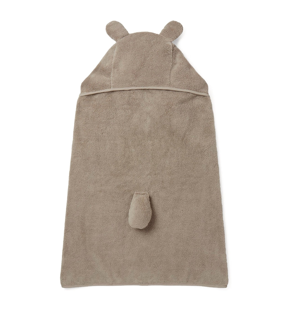 MORI bear hooded baby towel organic cotton (British brand)