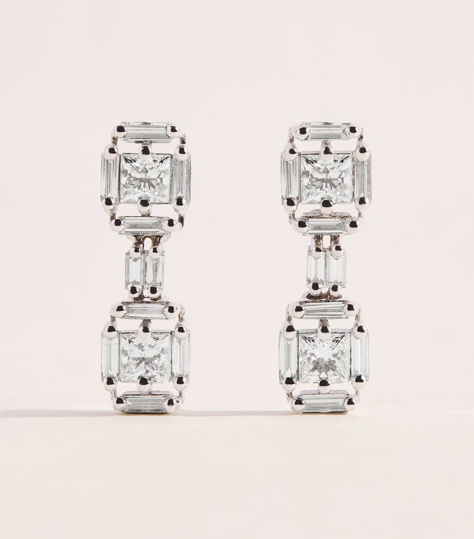 Suzanne Kalan Princess drop earrings, imported from the UK