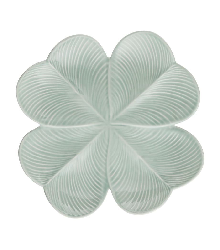 Gien ceramic Jour de Chance centrepiece 30cm (British brand)