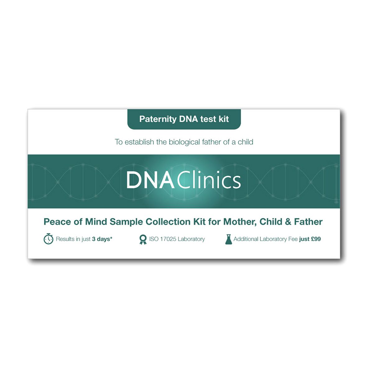 DNA Clinics Paternity DNA Test Kit GOODS Boots   