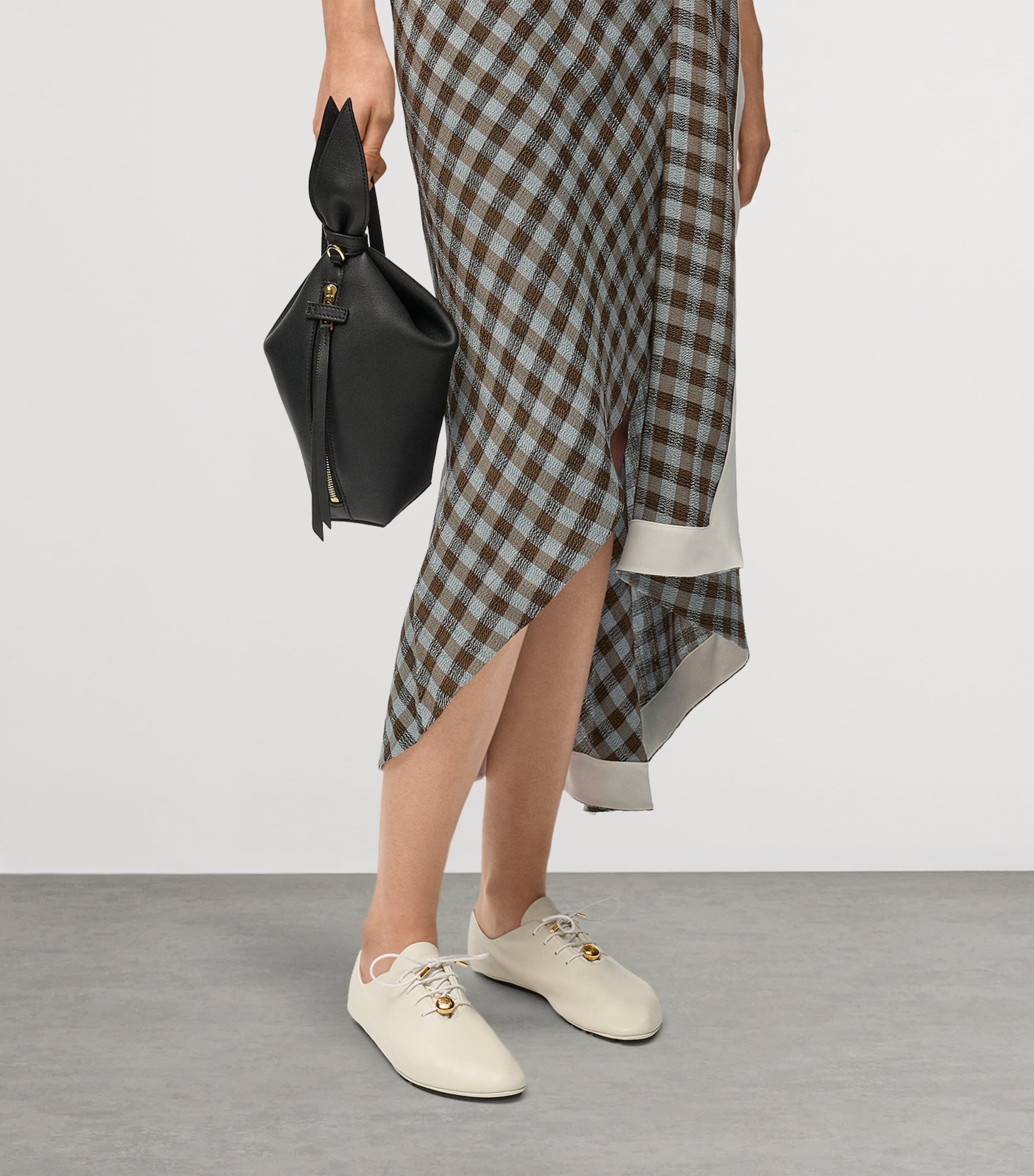 LOEWE Leather Scarf Backpack calfskin - British product