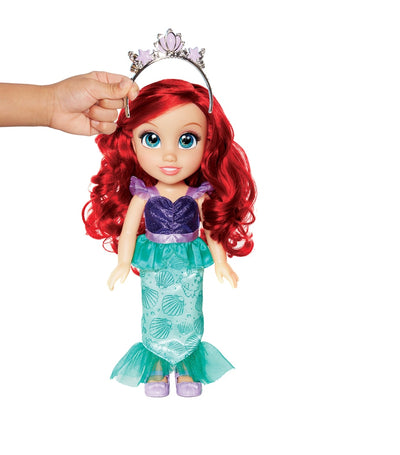 Ma Poupée Amie Ariel avec Robe Amovible et Tiara, Hauteur 38cm