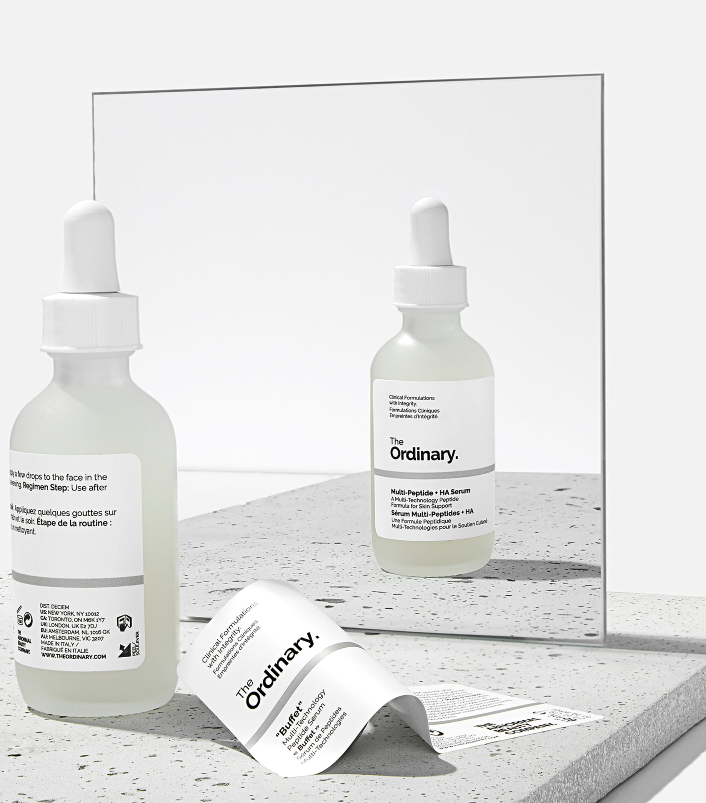 The Ordinary Multi-Peptide + HA face serum 60ml (British brand)