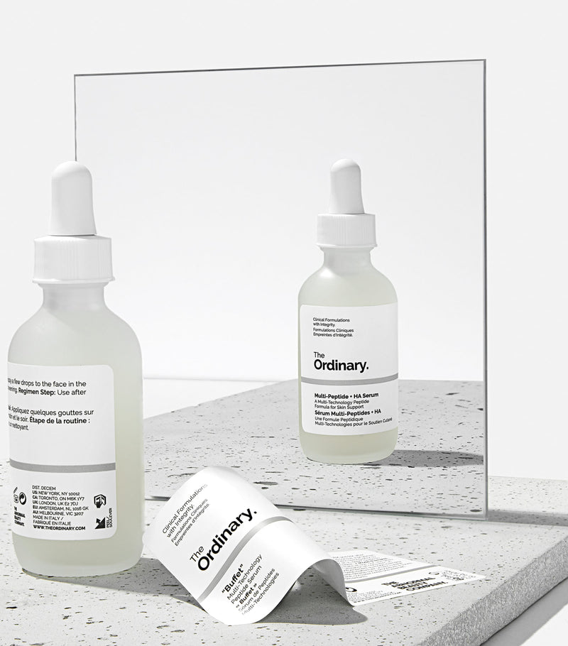 The Ordinary Multi-Peptide + HA face serum 60ml (British brand)