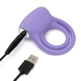 Lovehoney Share Rechargeable Vibrating Love Ring Purple GOODS Superdrug   