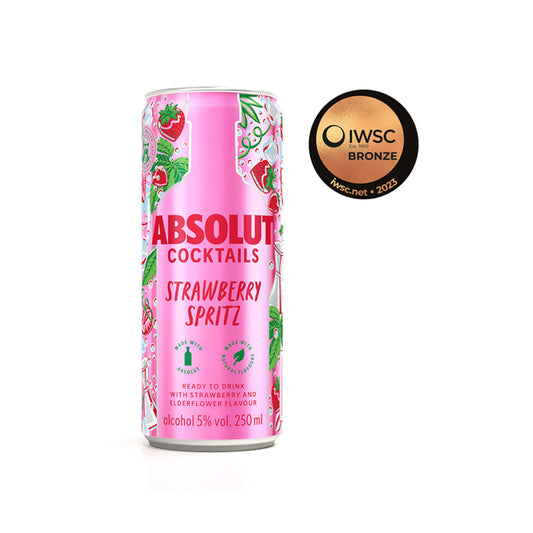 Absolut Cocktails Strawberry Spritz 250ml - McGrocer