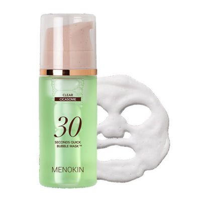 Superdrug Menokin 30 Seconds Quick Bubble Mask Clear 95ml- Buy online at McGrocer