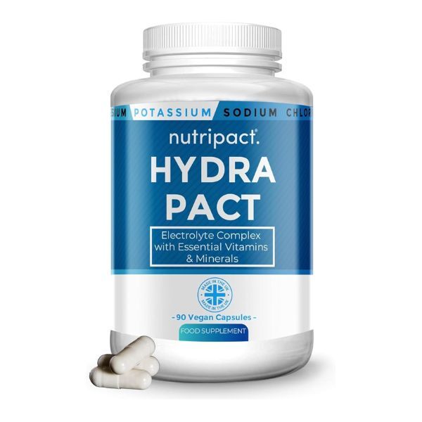 Nutripact Hydra Pact electrolyte supplement 90 capsules (British brand)