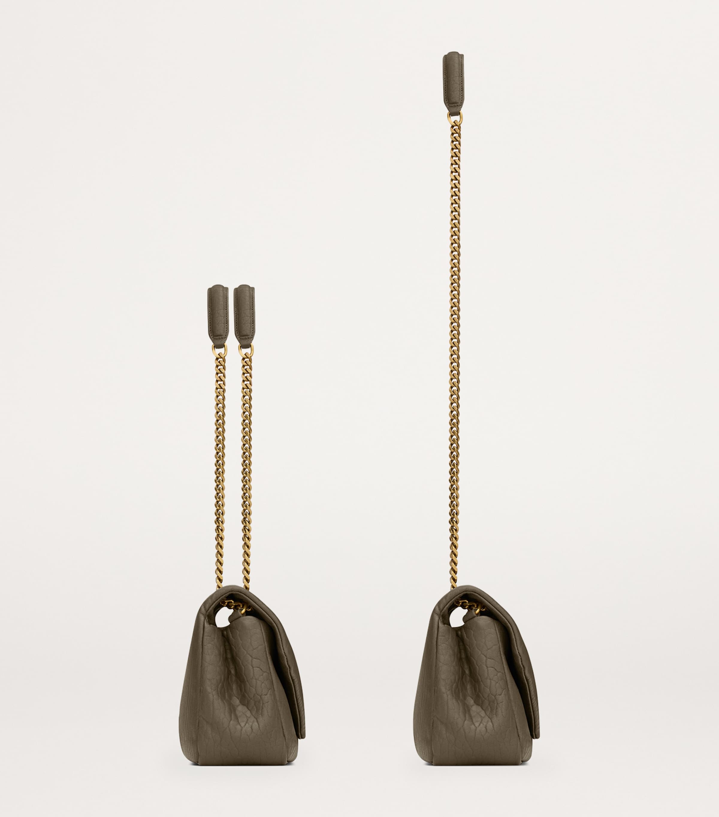 Saint Laurent medium Calypso shoulder bag, imported from the UK