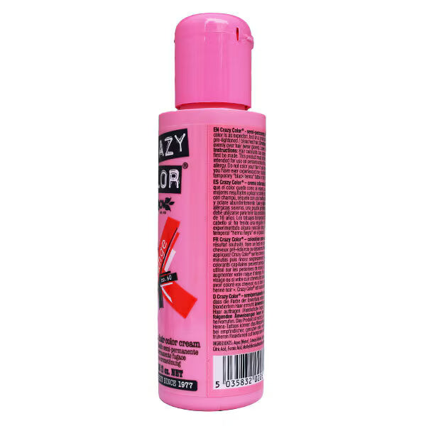 Crazy Color semi permanent hair color cream Orange 60 - British product