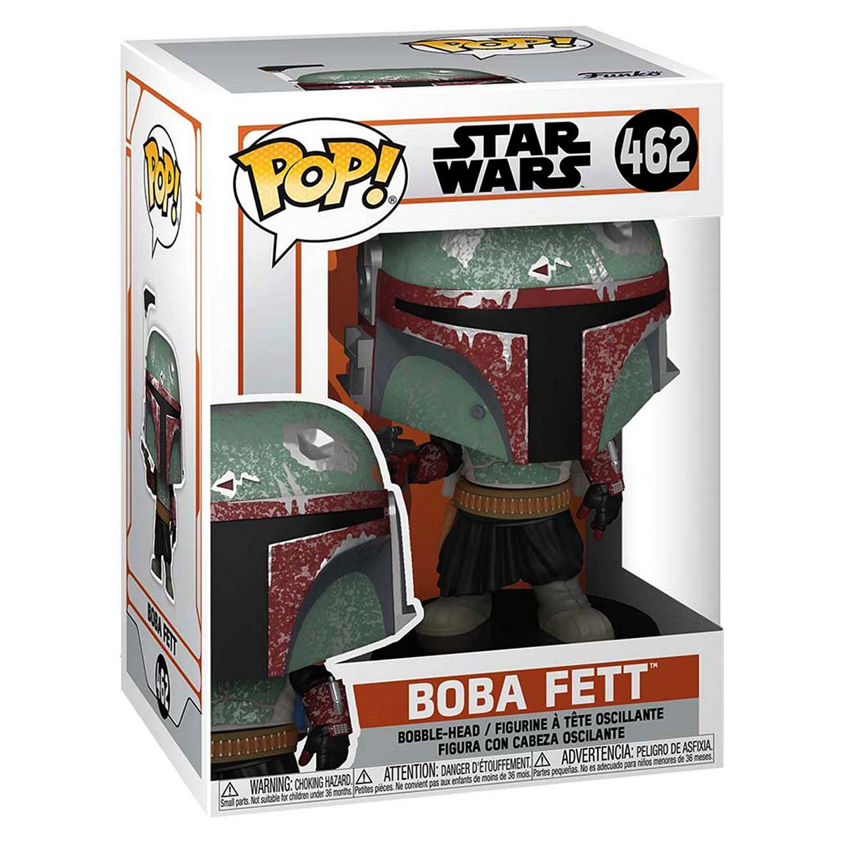 Pop! Vinyl Mandalorian Boba Fett Figure GOODS Boots   