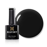 Bluesky Gel Polish Blackpool black nail polish - British product