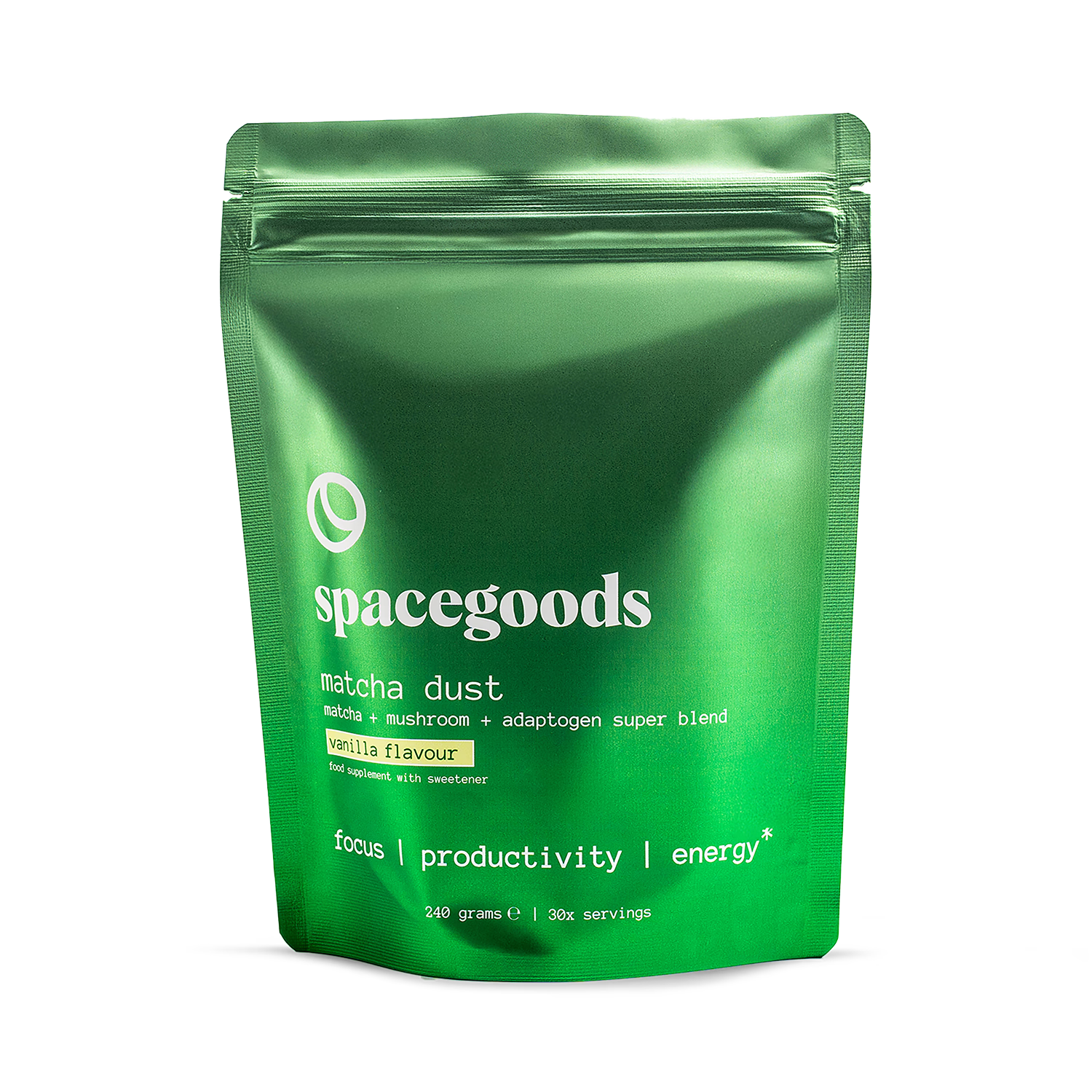 Spacegoods Matcha Dust superfood blend 240g (British brand)
