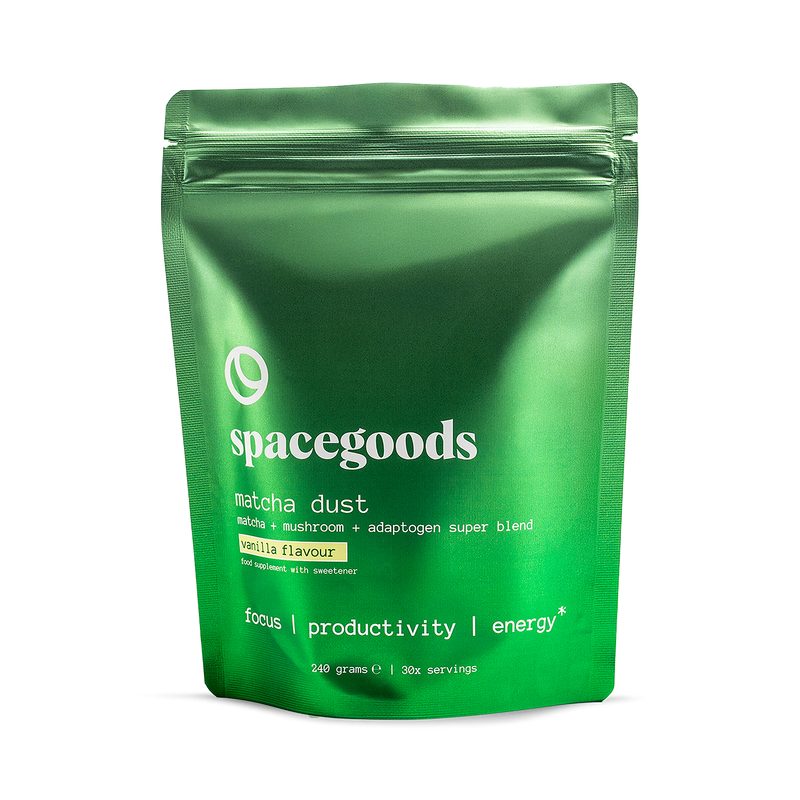 Spacegoods Matcha Dust superfood blend 240g (British brand)