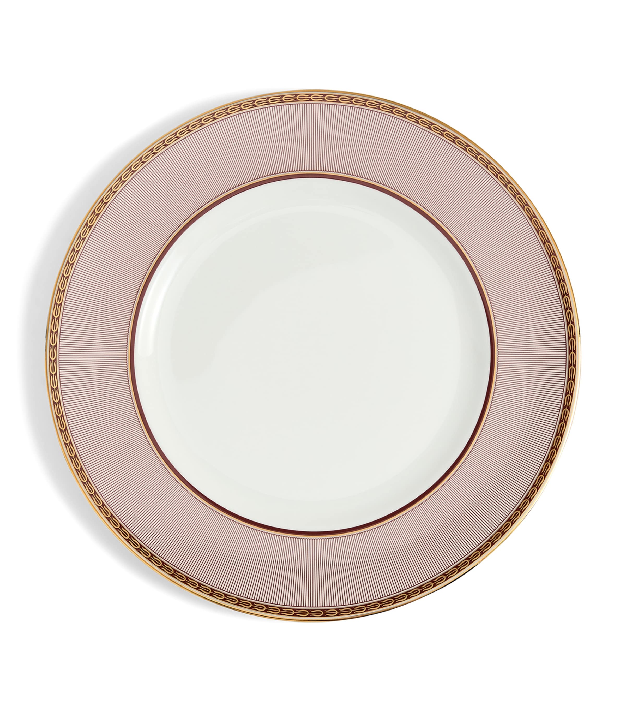 Wedgwood bone china red splendour plate 27cm (British brand)