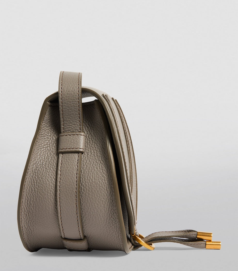 Chloé small leather Marcie saddle bag - British product