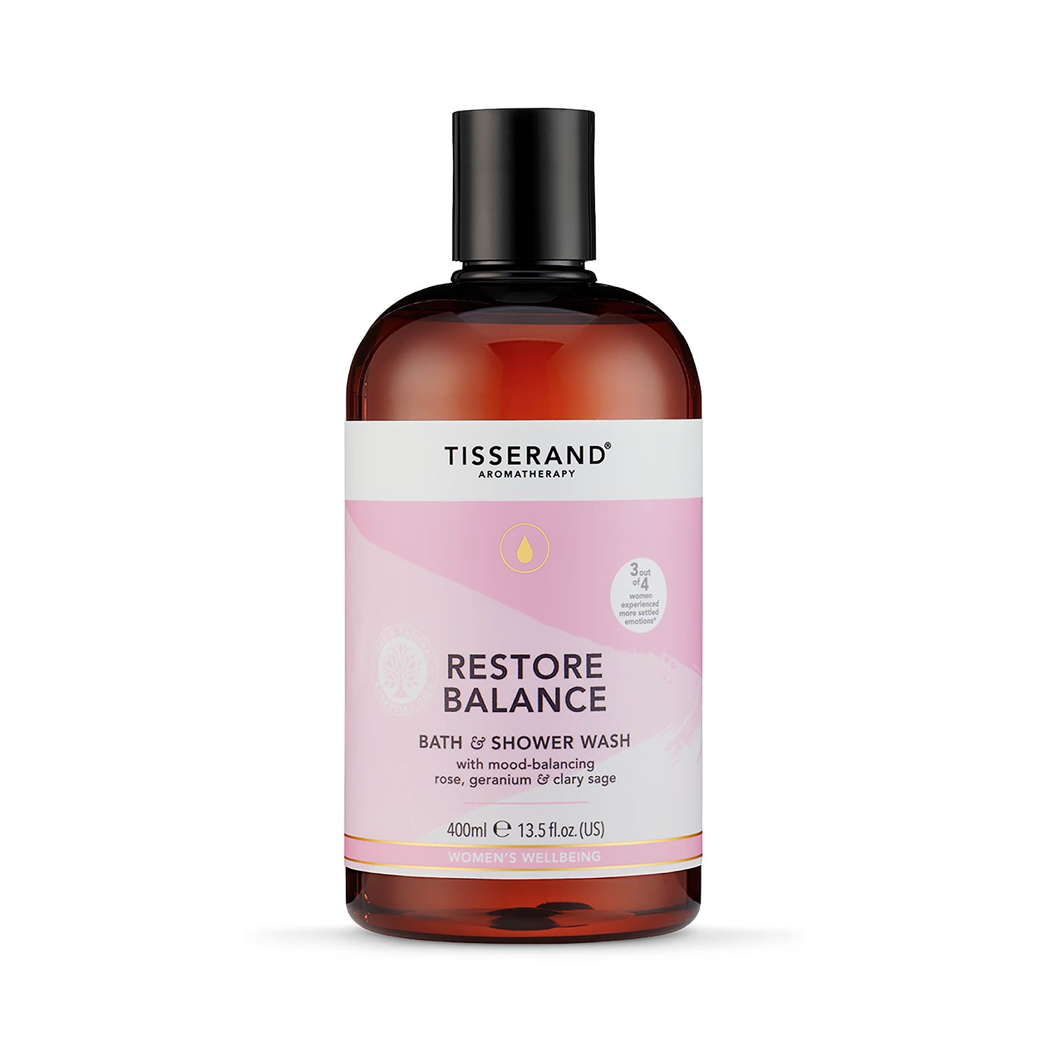 Tisserand Restore Balance Bath & Shower Wash 400ml