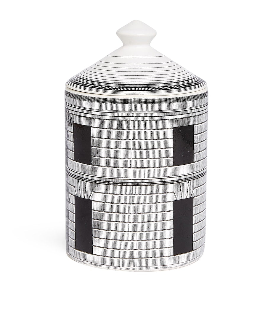 Fornasetti Small Architettura Candle woody Immaginazione scent 310g - British product