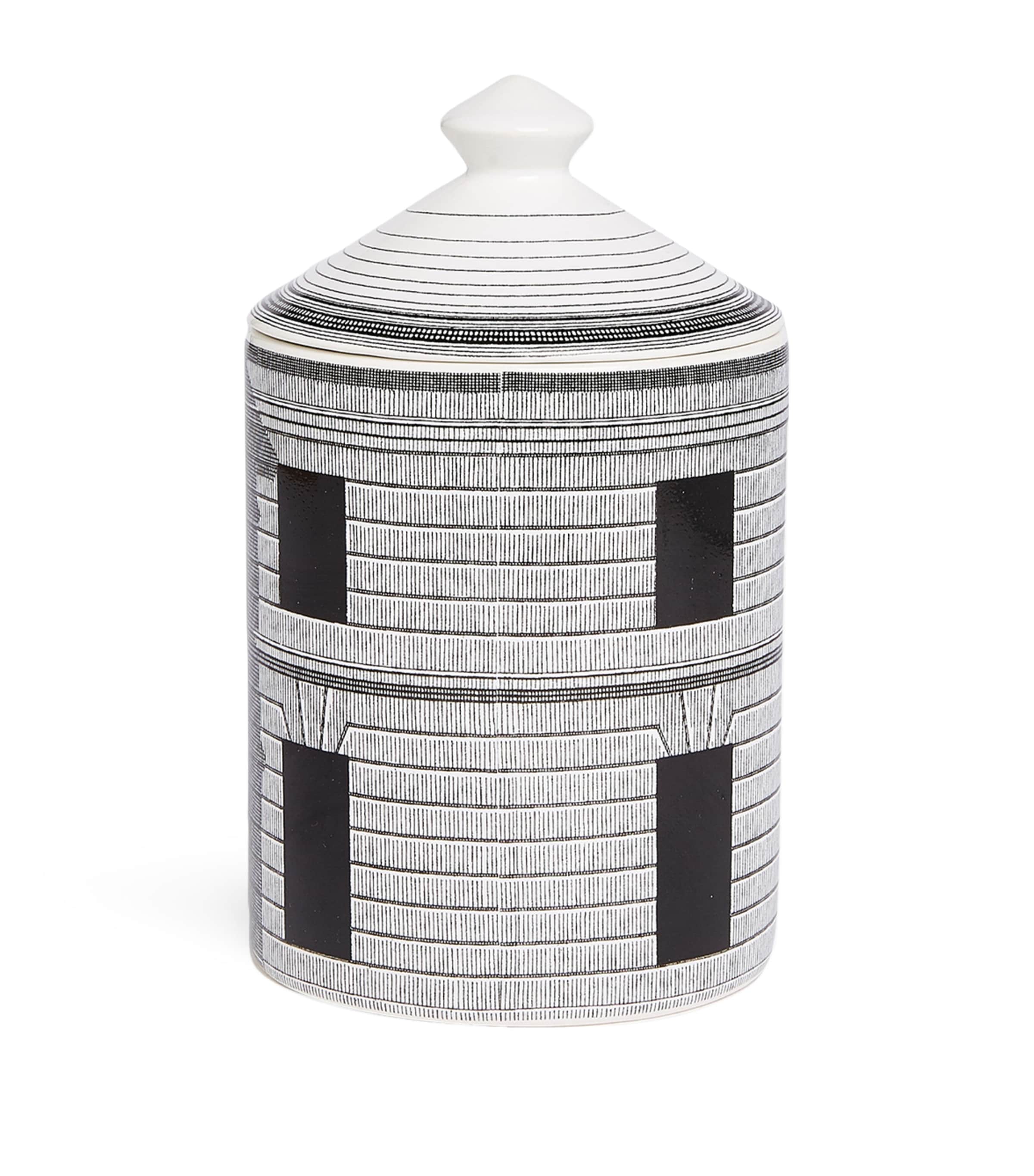 Fornasetti Small Architettura Candle woody Immaginazione scent 310g - British product