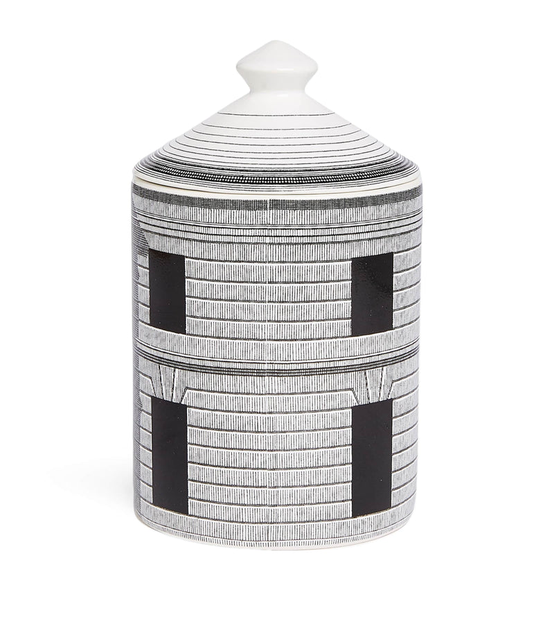 Fornasetti Small Architettura Candle woody Immaginazione scent 310g - British product