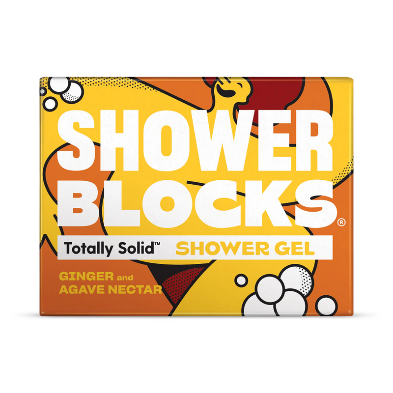 Solid shower block with Ginger & Agave Nectar - British product