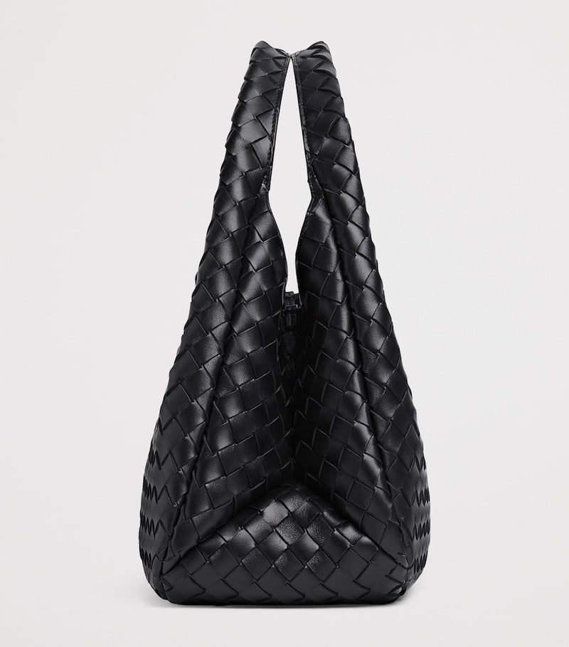 Bottega Veneta Campana medium leather shoulder bag, UK version