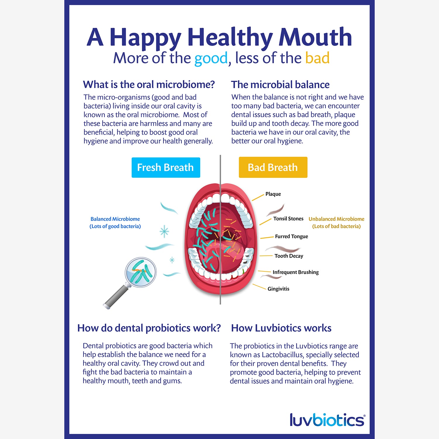 Luvbiotics probiotic fluoride free toothpaste (British brand)