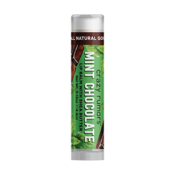 Crazy Rumors mint chocolate lip balm 4.5g, UK version