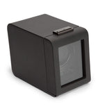 WOLF Axis single watch winder in vegan leather, UK version