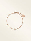 Cartier d'Amour extra-small rose-gold diamond bracelet, imported from the UK