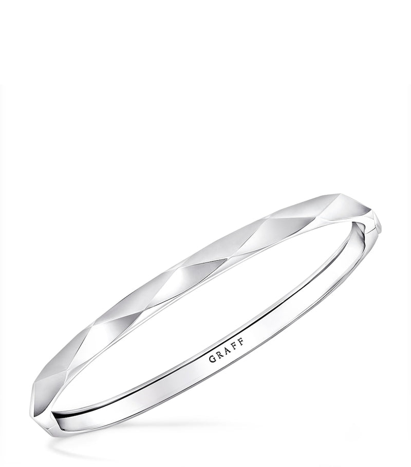 Graff white gold Laurence Graff Signature bangle (British brand)