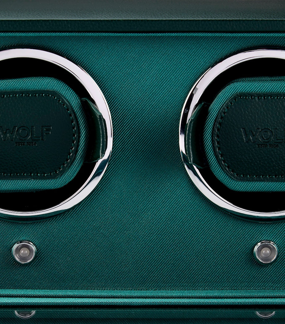 WOLF Cub Double Watch Winder with Cover - British product