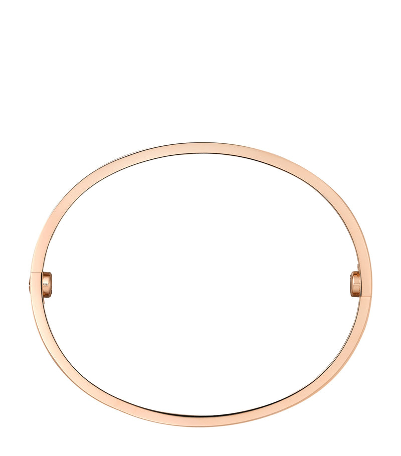 Cartier LOVE bracelet rose gold 4-diamond 6.1mm, UK version