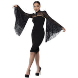 Fever Deluxe Gothic Sleeve Shawl with neck fastening (British brand)