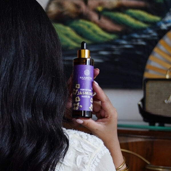 Saabuni Fortifying Jasmine Hair Oil 100ml (British brand)
