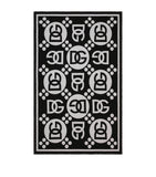 Dolce&Gabbana Casa wool logo jacquard throw 140cm x 180cm - British product