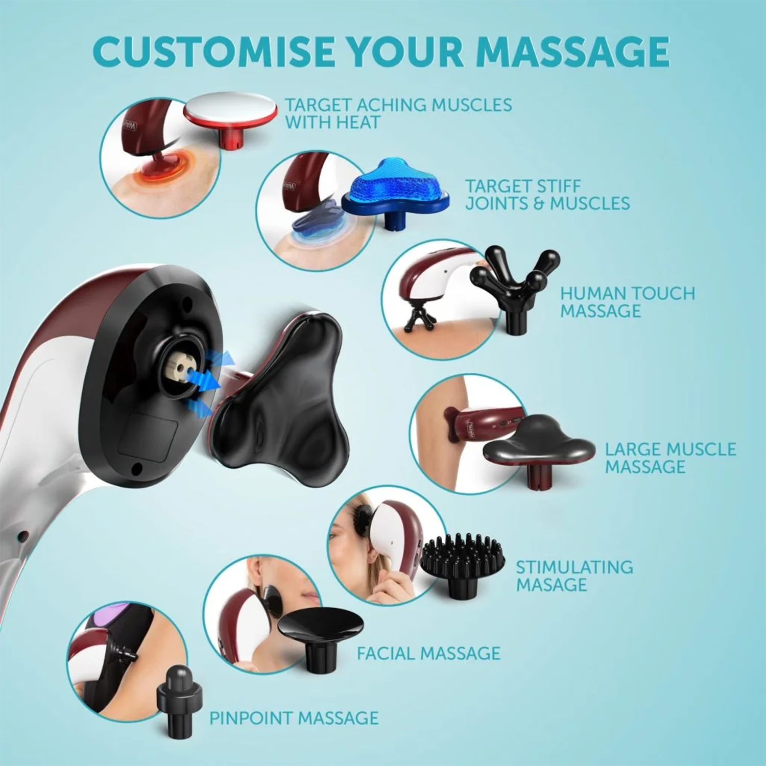 Wahl Hot Cold Massager, UK version
