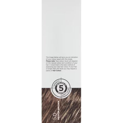 Superdrug Colour For Men Mittelbraun 5.0 Haarfarbe für Männer