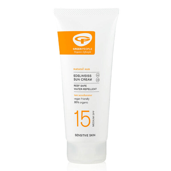 Green People Sun Lotion with Tan Accelerator SPF15