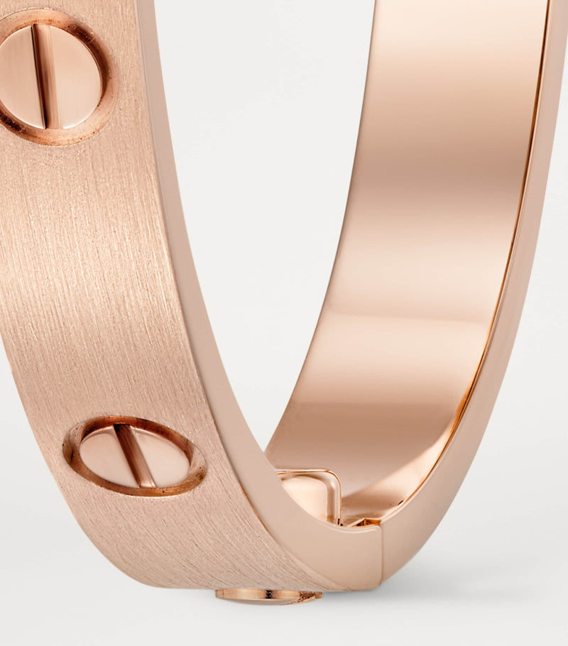 Cartier LOVE rose gold bracelet 18k 6.1mm (British brand)