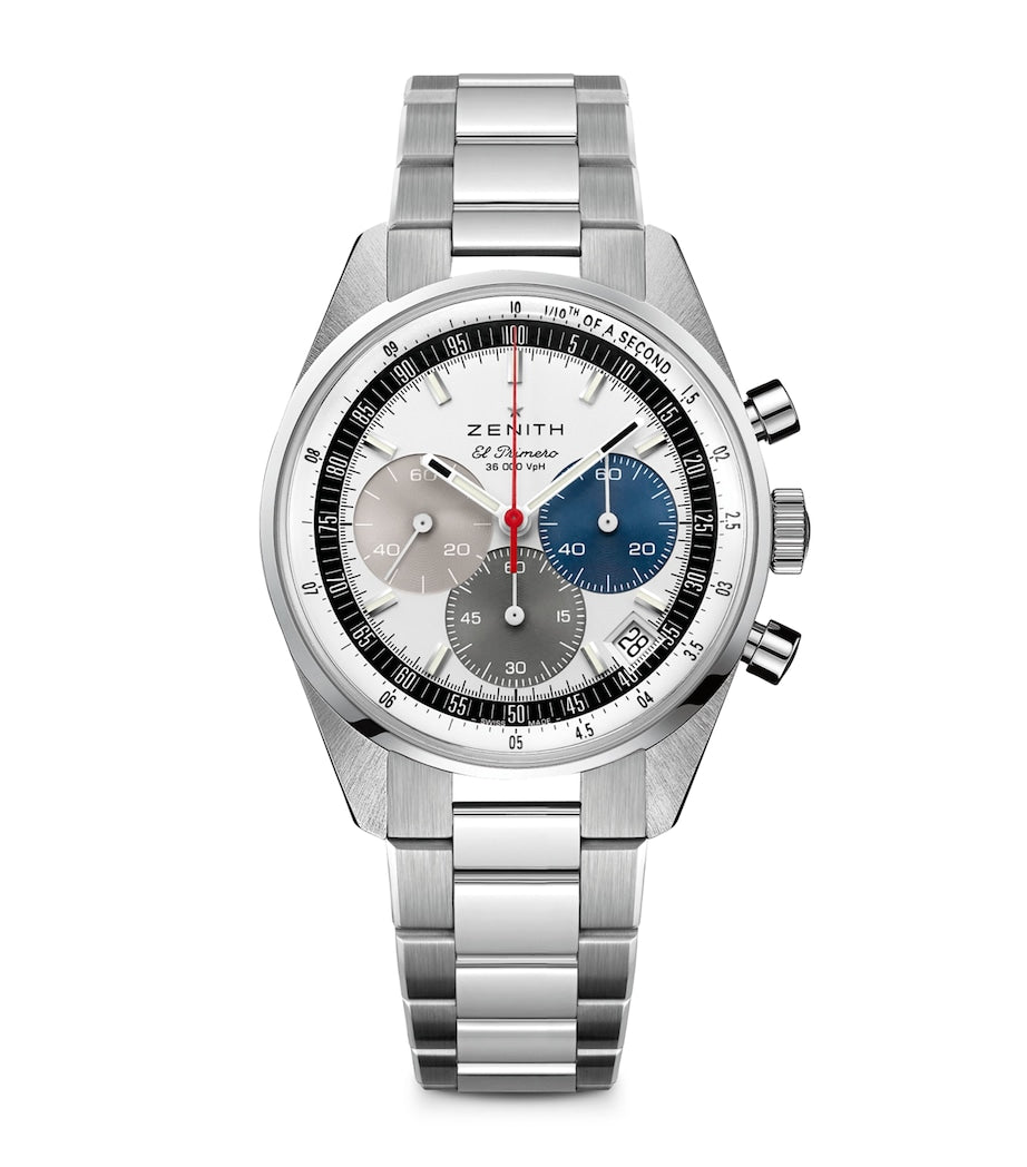 Zenith Chronomaster watch 38mm stainless steel - British product
