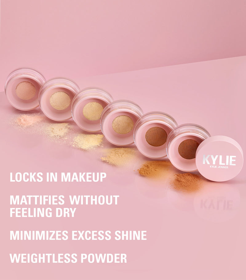 Kylie Cosmetics setting powder, UK version