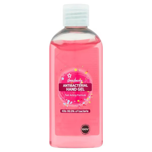 Superdrug strawberry hand gel 100ml (British brand)