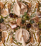Maison Margaux Cotton Suzani tablecloth 180cm x 300cm, imported from the UK