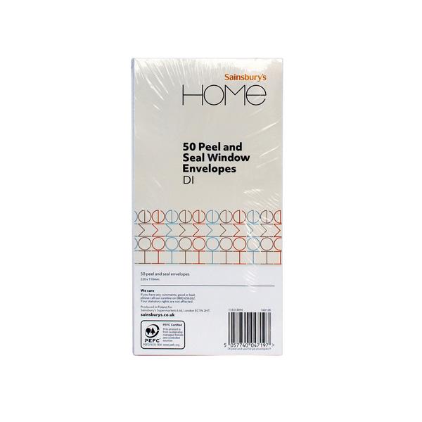 Sainsbury's Home Window Peel & Seal White 50pk