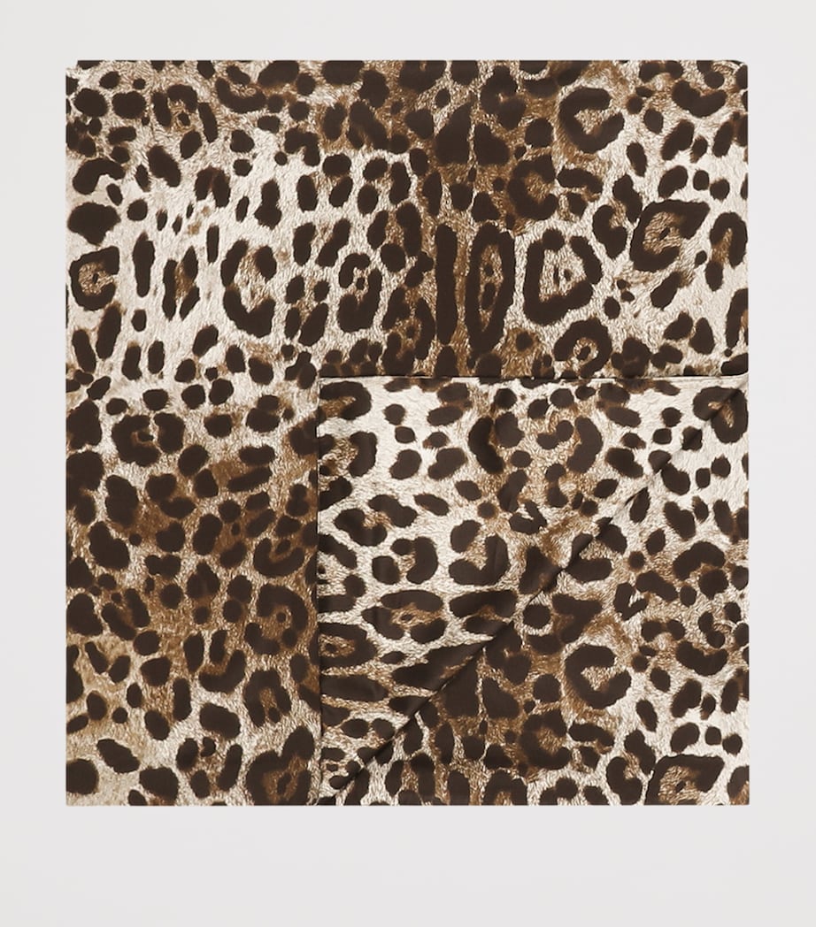 Dolce&Gabbana leopard print king duvet cover 260cm x 220cm - British product